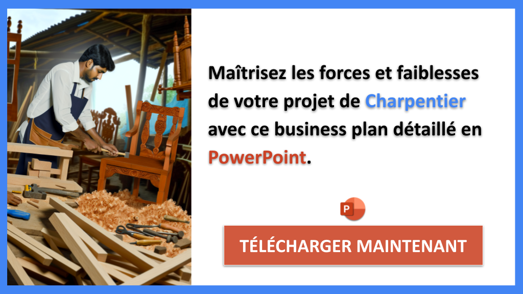 Exemple Business Plan pour Charpentier - Exemple Analyse SWOT Charpentier- CTA2