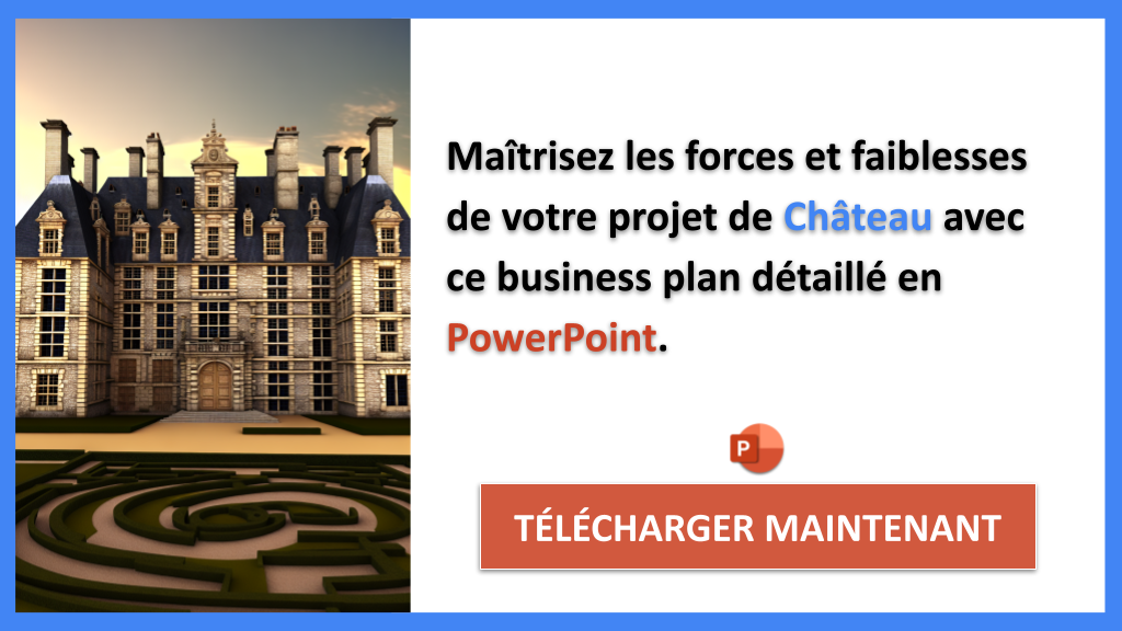 Exemple Business Plan pour Château - Exemple Analyse SWOT Château- CTA2
