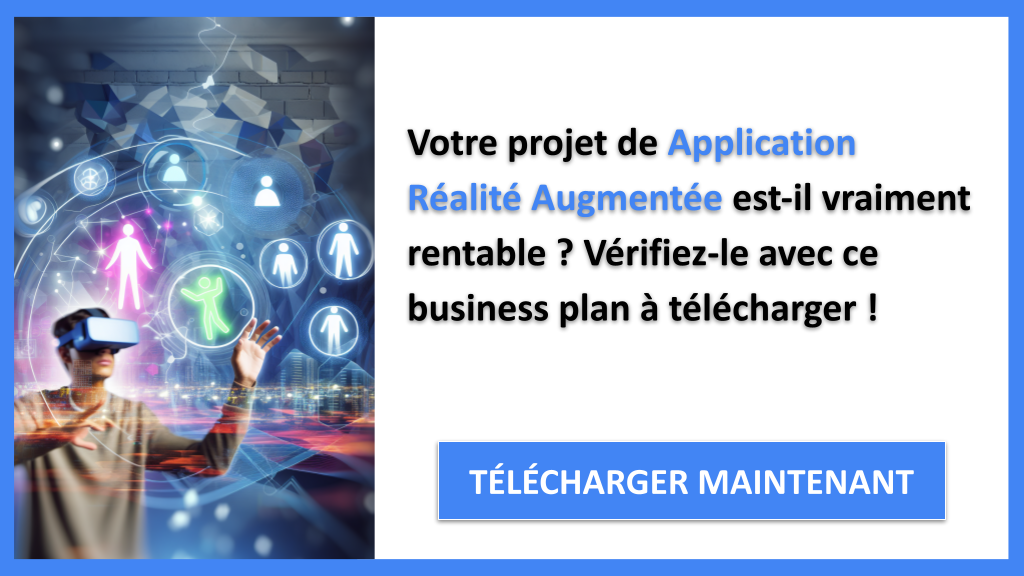 Exemple Business Plan pour Application Réalité Augmentée - Application Réalité Augmentée Revenus Rentabilité- CTA1