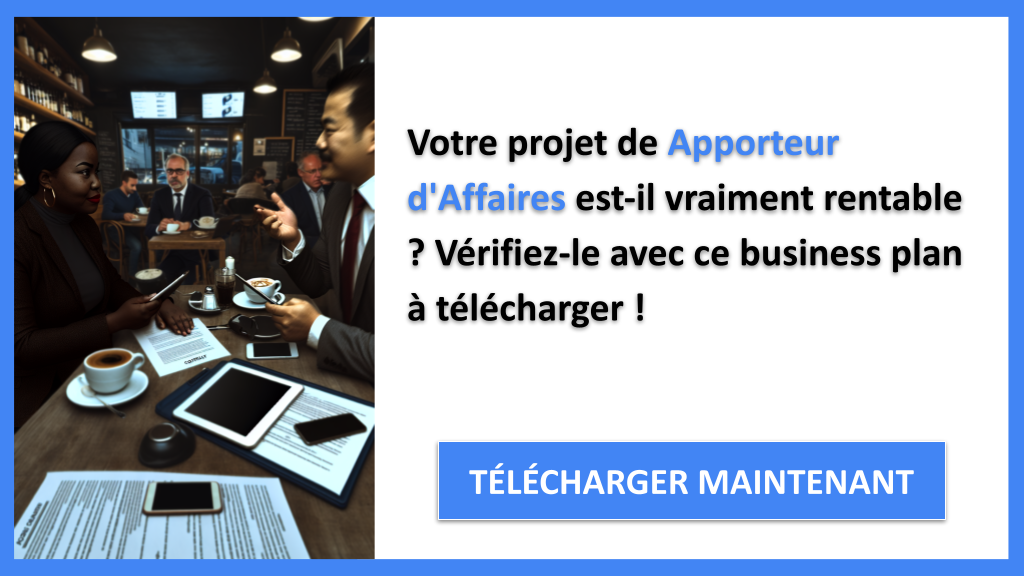 Quels sont les revenus moyens d'un apporteur d'affaires? 6 Exemple Business Plan pour Apporteur d'Affaires - Apporteur d'Affaires Revenus Rentabilité- CTA1