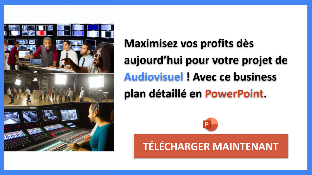 Exemple Business Plan pour Audiovisuel - Audiovisuel Revenus Rentabilité- CTA3
