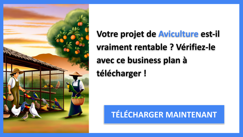 Aviculture : quels revenus moyens et quelle rentabilité espérer ? 6 Exemple Business Plan pour Aviculture - Aviculture Revenus Rentabilité- CTA1