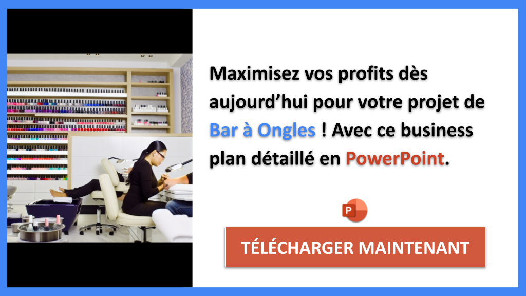 Exemple Business Plan pour Bar à Ongles - Bar à Ongles Revenus Rentabilité- CTA3