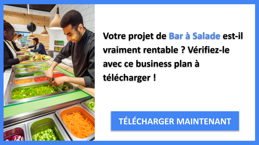 Exemple Business Plan pour Bar à Salade - Bar à Salade Revenus Rentabilité- CTA1