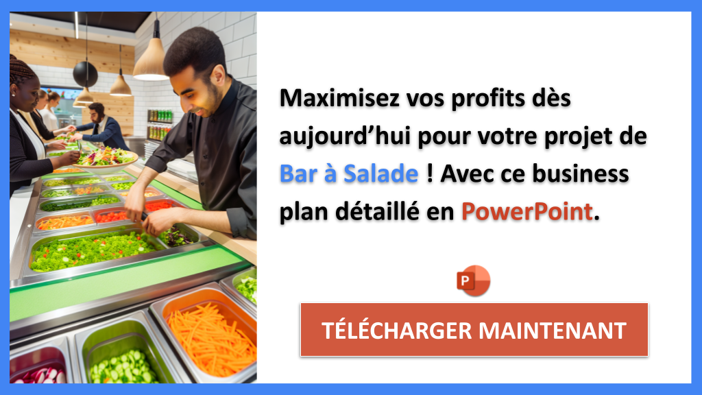 Exemple Business Plan pour Bar à Salade - Bar à Salade Revenus Rentabilité- CTA3