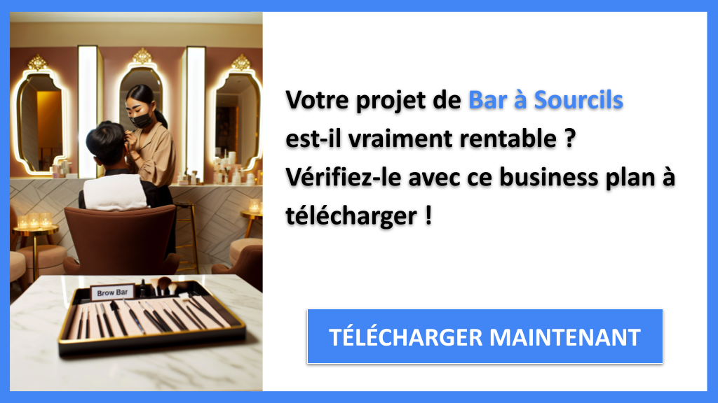 Exemple Business Plan pour Bar à Sourcils - Bar à Sourcils Revenus Rentabilité- CTA1