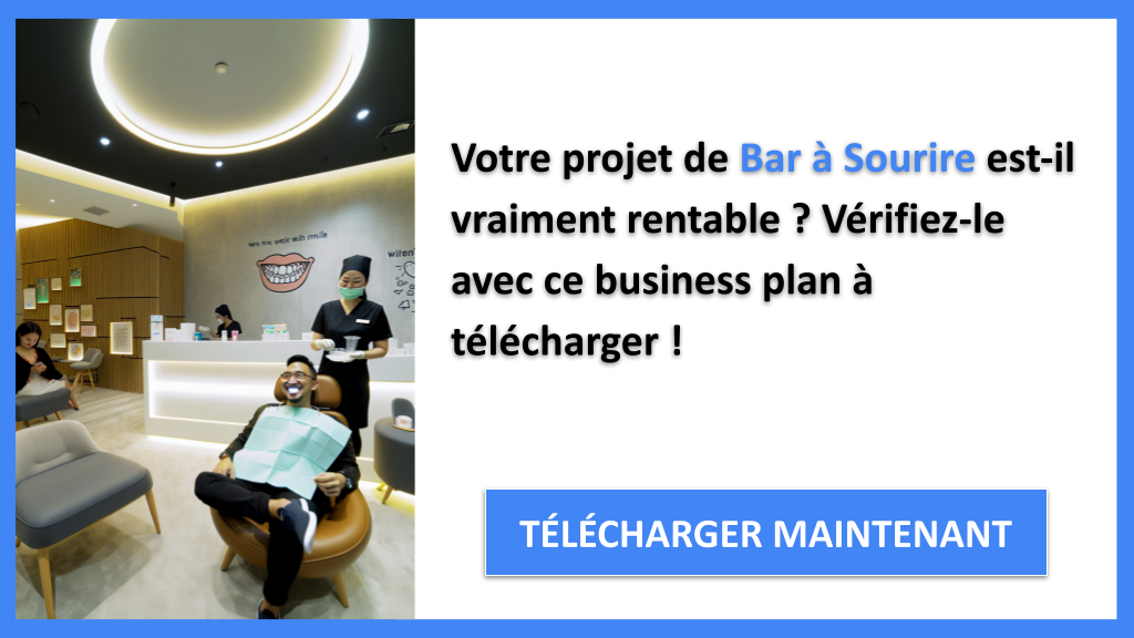 Exemple Business Plan pour Bar à Sourire - Bar à Sourire Revenus Rentabilité- CTA1