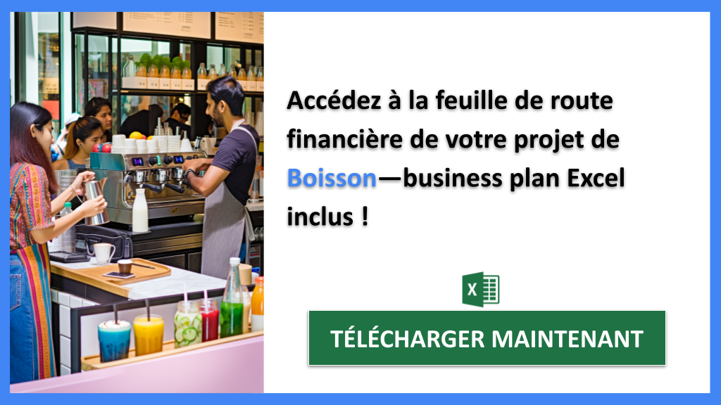 Exemple Business Plan pour Boisson - Boisson Revenus Rentabilité- CTA2