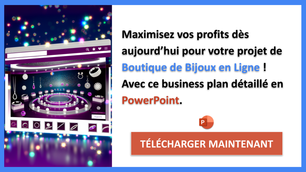 Exemple Business Plan pour Boutique de Bijoux en Ligne - Boutique de Bijoux en Ligne Revenus Rentabilité- CTA3
