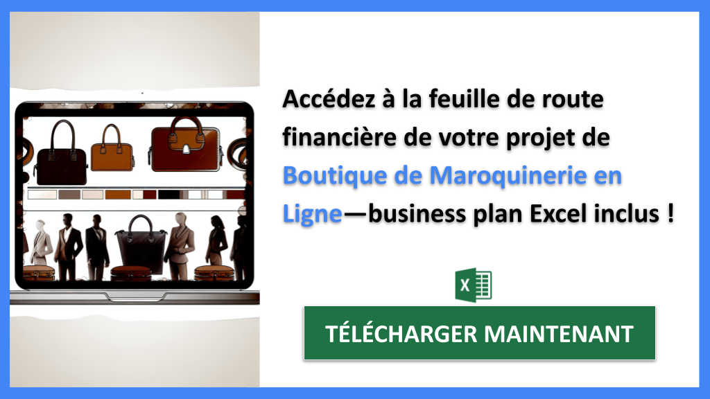 Exemple Business Plan pour Boutique de Maroquinerie en Ligne - Boutique de Maroquinerie en Ligne Revenus Rentabilité- CTA2