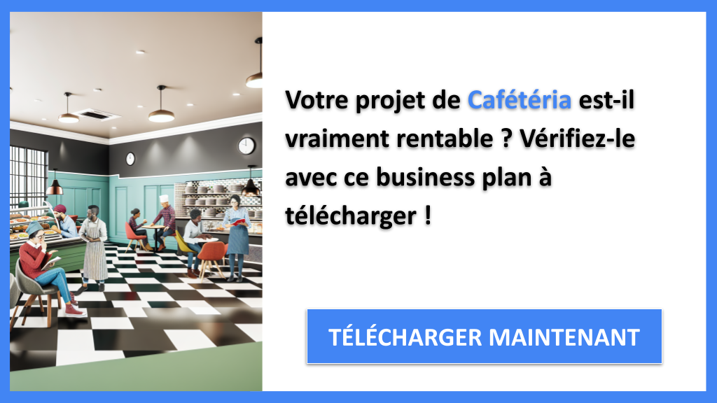 Cafétéria : ce commerce peut-il être réellement rentable ? 6 Exemple Business Plan pour Cafétéria - Cafétéria Revenus Rentabilité- CTA1