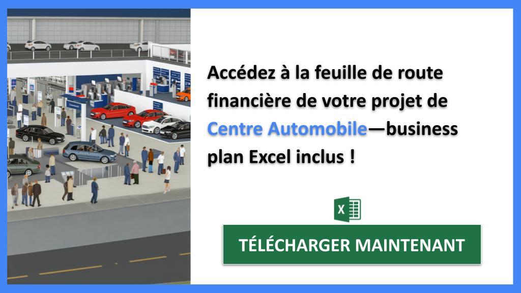 Exemple Business Plan pour Centre Automobile - Centre Automobile Revenus Rentabilité- CTA2