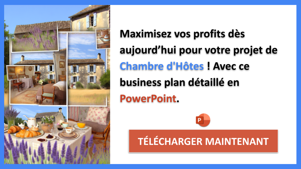 Exemple Business Plan pour Chambre d'Hôtes - Chambre d'Hôtes Revenus Rentabilité- CTA3