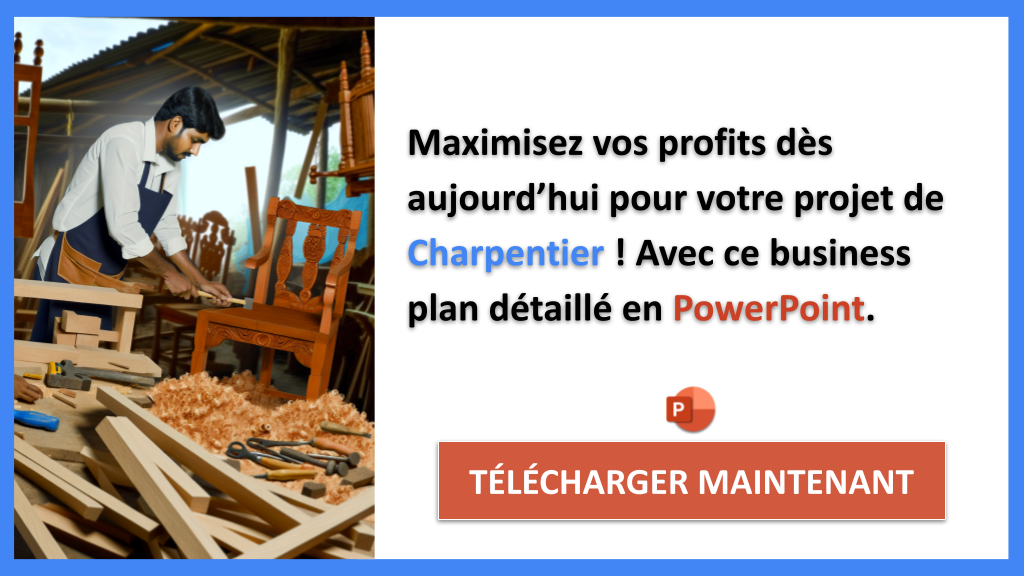 Exemple Business Plan pour Charpentier - Charpentier Revenus Rentabilité- CTA3