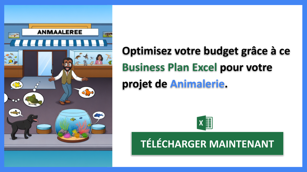 Exemple Business Plan pour Animalerie - Coût de planification d'une Animalerie- CTA2