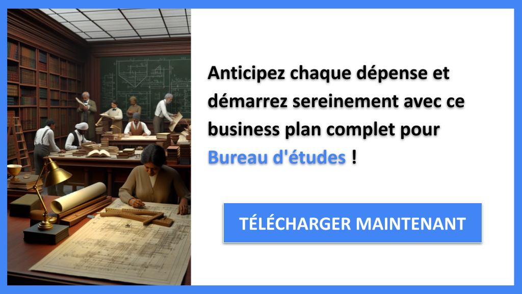 Exemple Business Plan pour Bureau d'études - Coût de développement d'un Bureau d'études- CTA3