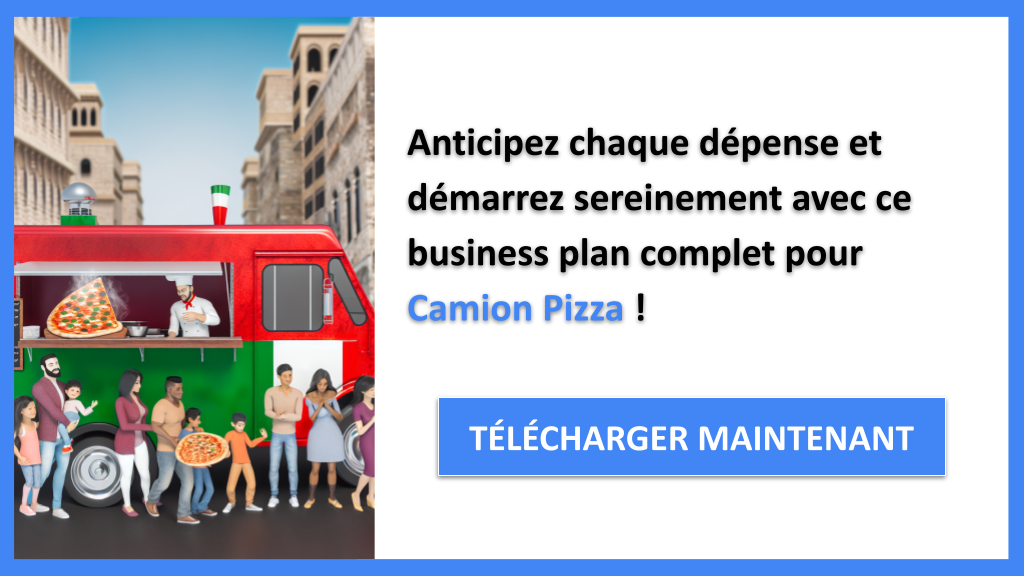 Exemple Business Plan pour Camion Pizza - Coût de gestion d'une activité Camion Pizza- CTA3