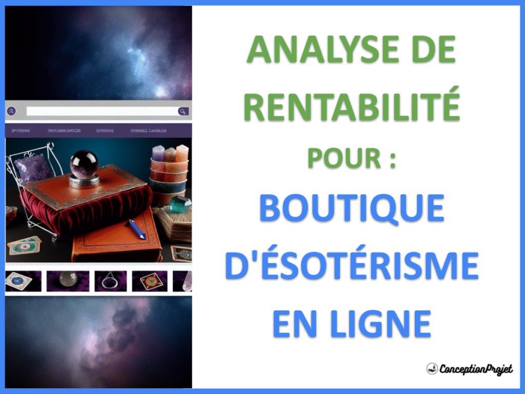 Boutique d Esoterisme en Ligne Revenus Rentabilite Cover