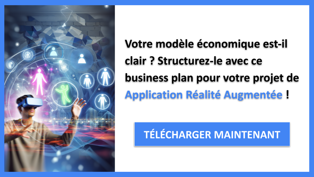 Exemple Business Plan pour Application Réalité Augmentée - Application Réalité Augmentée Business Model Canvas- CTA1