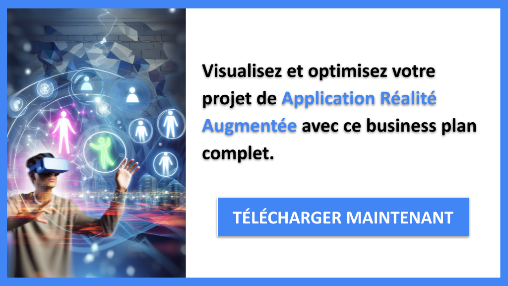 Exemple Business Plan pour Application Réalité Augmentée - Application Réalité Augmentée Business Model Canvas- CTA3