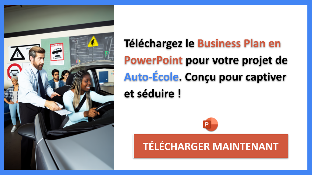 Exemple Business Plan pour Auto-École - Auto-École Business Model Canvas- CTA2