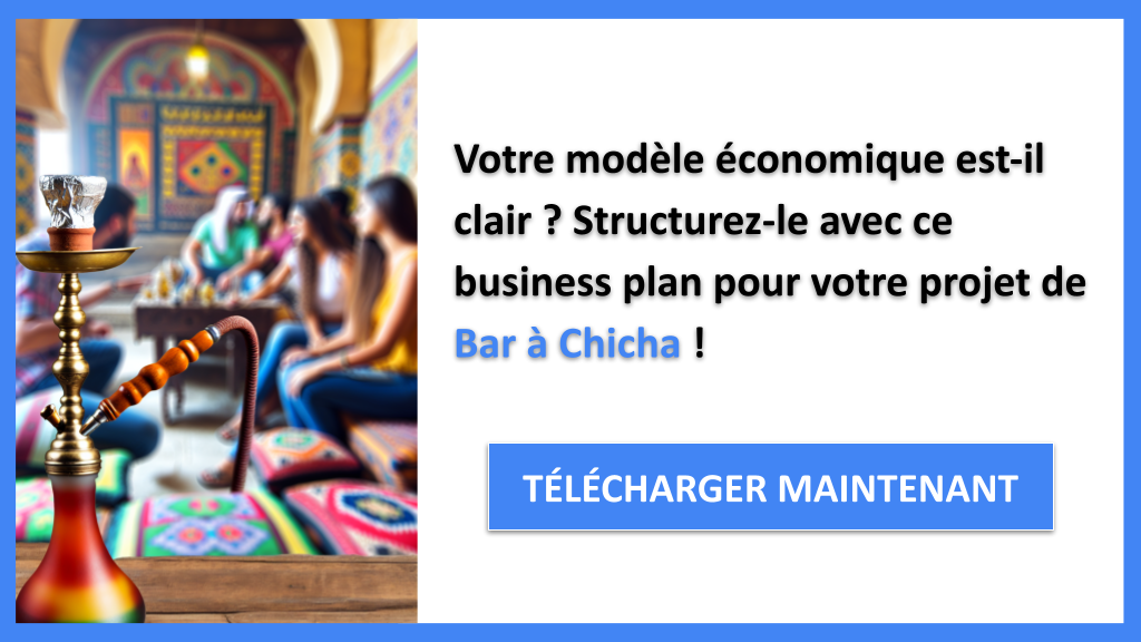 Exemple Business Plan pour Bar à Chicha - Bar à Chicha Business Model Canvas- CTA1