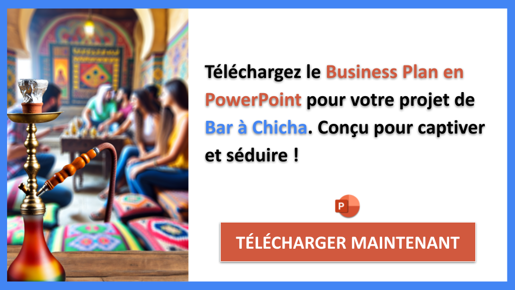 Exemple Business Plan pour Bar à Chicha - Bar à Chicha Business Model Canvas- CTA2