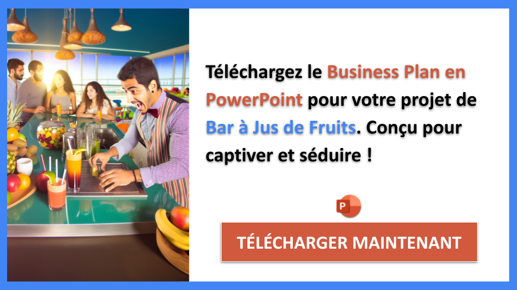 Exemple Business Plan pour Bar à Jus de Fruits - Bar à Jus de Fruits Business Model Canvas- CTA2