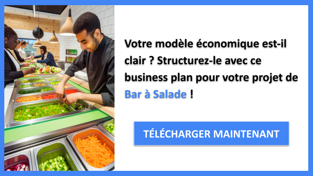 Exemple Business Plan pour Bar à Salade - Bar à Salade Business Model Canvas- CTA1