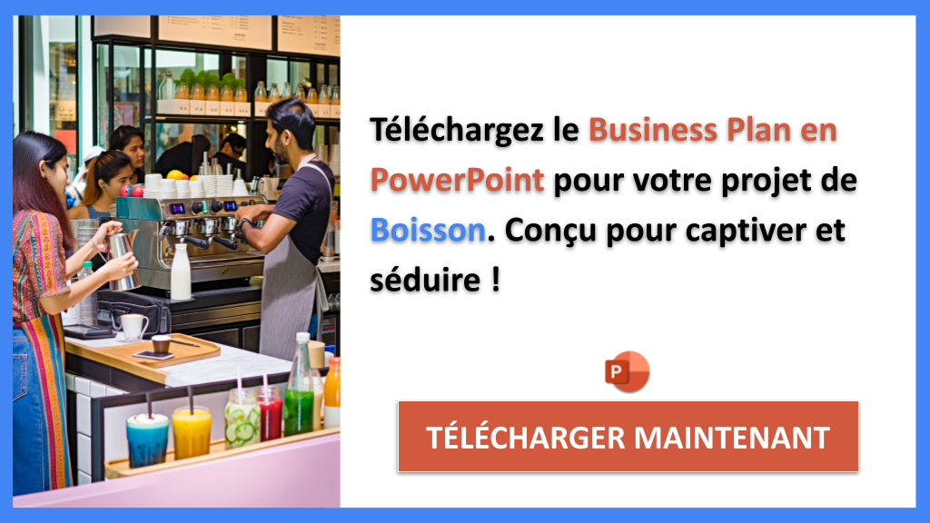 Exemple Business Plan pour Boisson - Boisson Business Model Canvas- CTA2