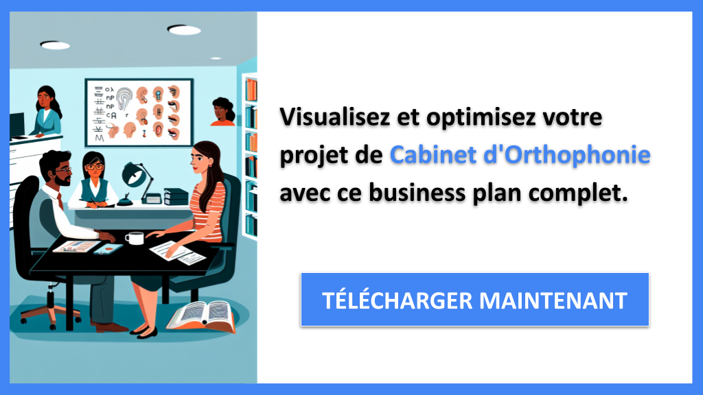Exemple Business Plan pour Cabinet d'Orthophonie - Cabinet d'Orthophonie Business Model Canvas- CTA3