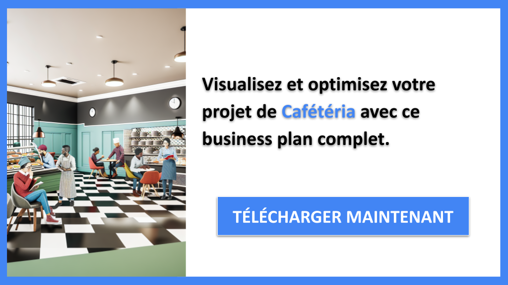 Pourquoi utiliser un Business Model Canvas pour Cafétéria ? 8 Exemple Business Plan pour Cafétéria - Cafétéria Business Model Canvas- CTA3