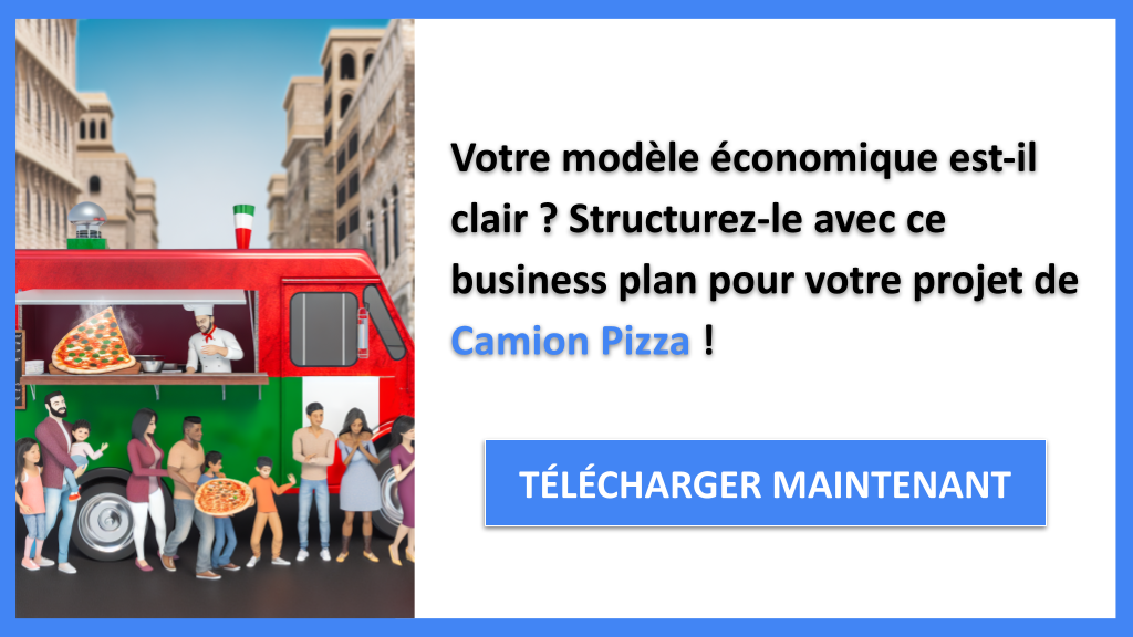 Exemple Business Plan pour Camion Pizza - Camion Pizza Business Model Canvas- CTA1