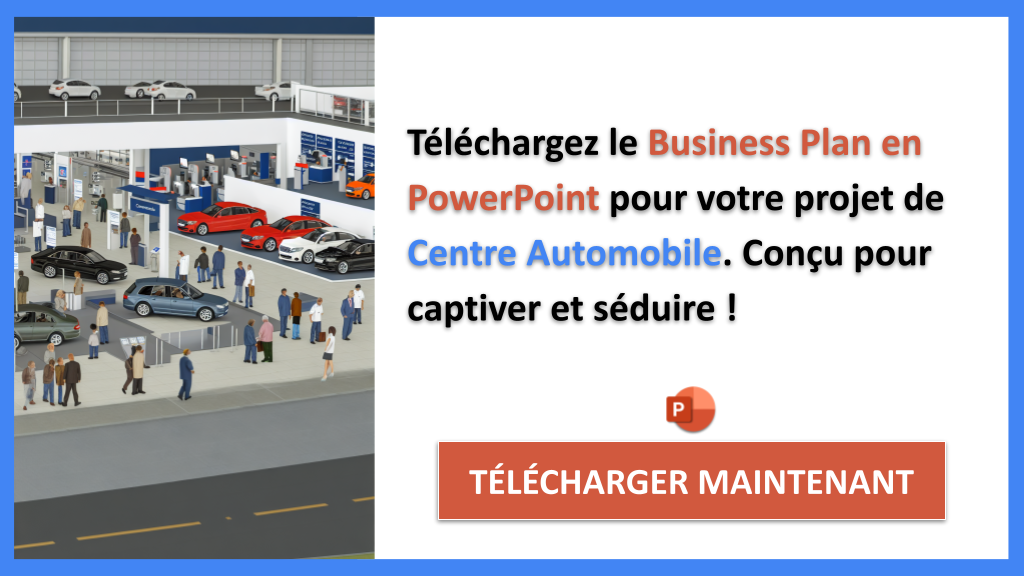 Exemple Business Plan pour Centre Automobile - Centre Automobile Business Model Canvas- CTA2