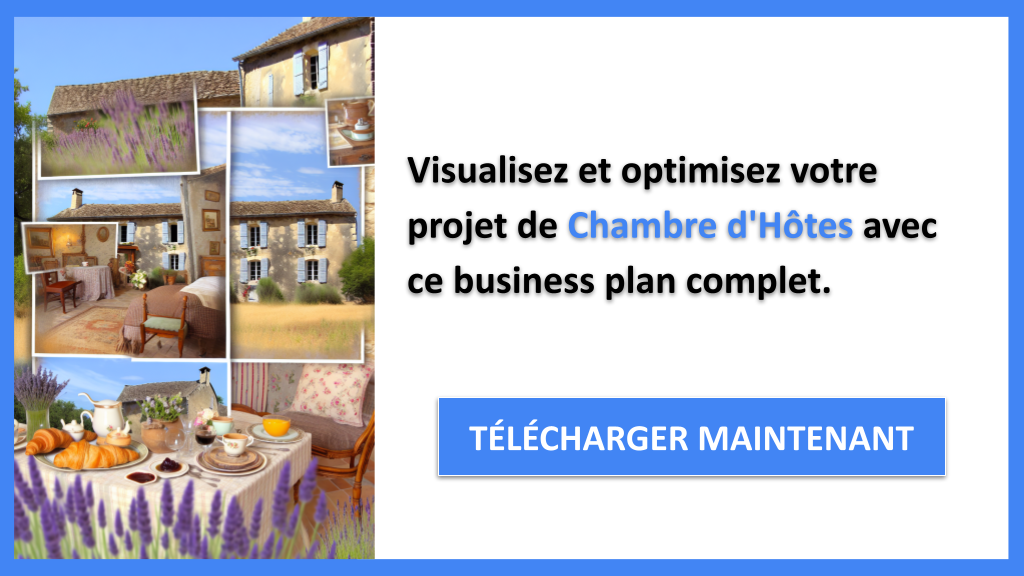 Exemple Business Plan pour Chambre d'Hôtes - Chambre d'Hôtes Business Model Canvas- CTA3