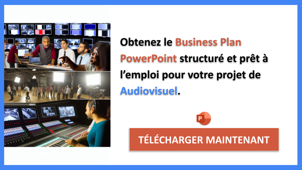 Exemple Business Plan pour Audiovisuel - Audiovisuel Business Plan Exemple- CTA2