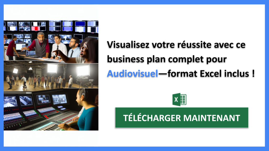 Exemple Business Plan pour Audiovisuel - Audiovisuel Business Plan Exemple- CTA3