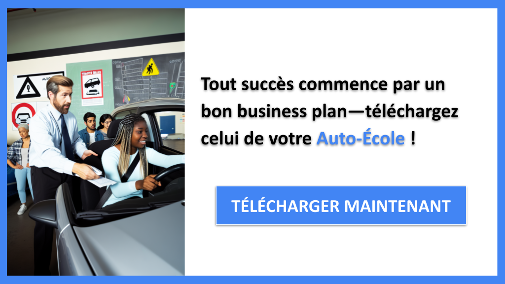 Exemple Business Plan pour Auto-École - Auto-École Business Plan Exemple- CTA1