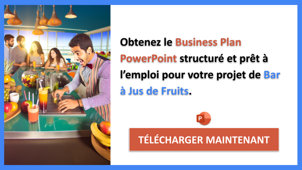Exemple Business Plan pour Bar à Jus de Fruits - Bar à Jus de Fruits Business Plan Exemple- CTA2