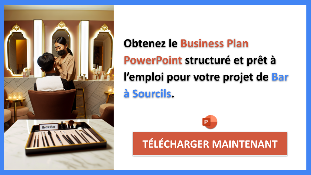 Exemple Business Plan pour Bar à Sourcils - Bar à Sourcils Business Plan Exemple- CTA2