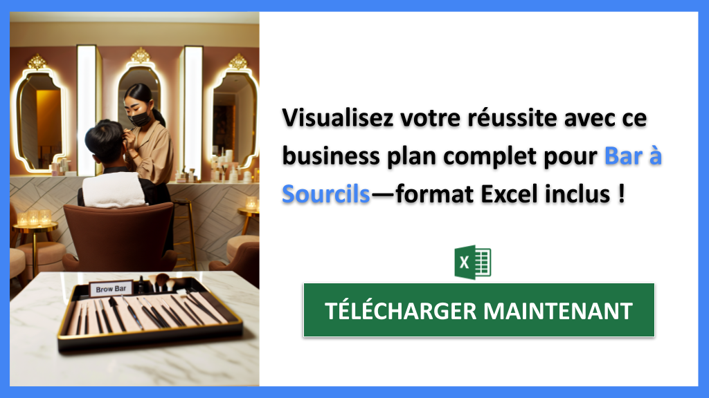 Exemple Business Plan pour Bar à Sourcils - Bar à Sourcils Business Plan Exemple- CTA3