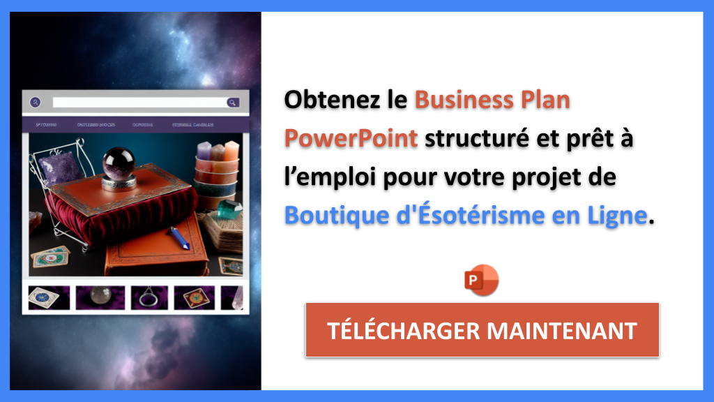 Exemple Business Plan pour Boutique d'Ésotérisme en Ligne - Boutique d'Ésotérisme en Ligne Business Plan Exemple- CTA2