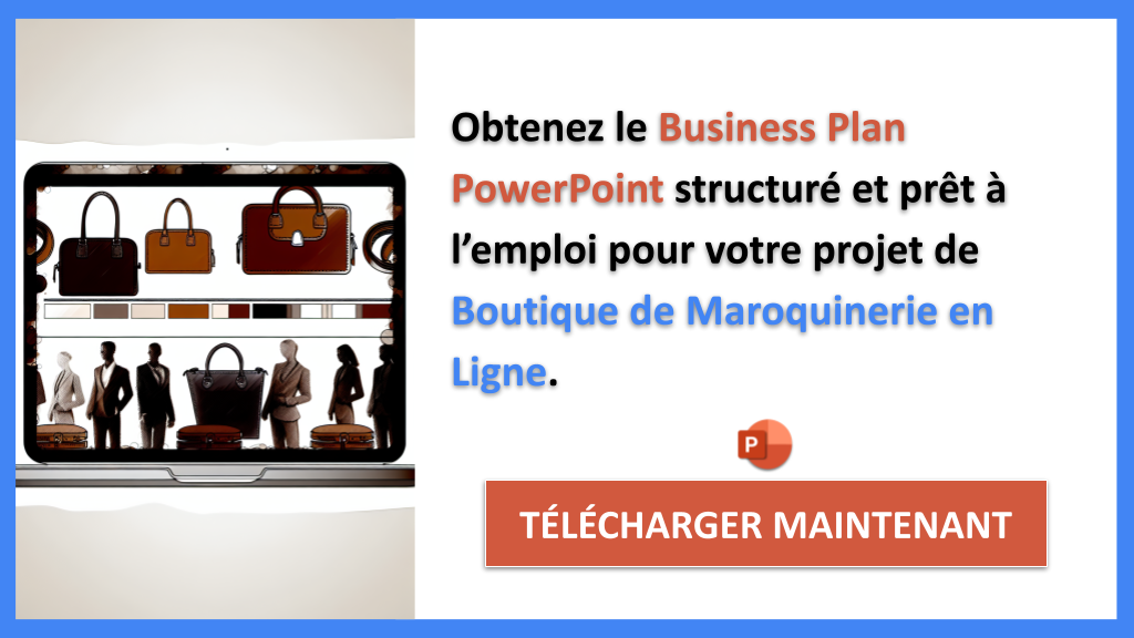 Exemple Business Plan pour Boutique de Maroquinerie en Ligne - Boutique de Maroquinerie en Ligne Business Plan Exemple- CTA2