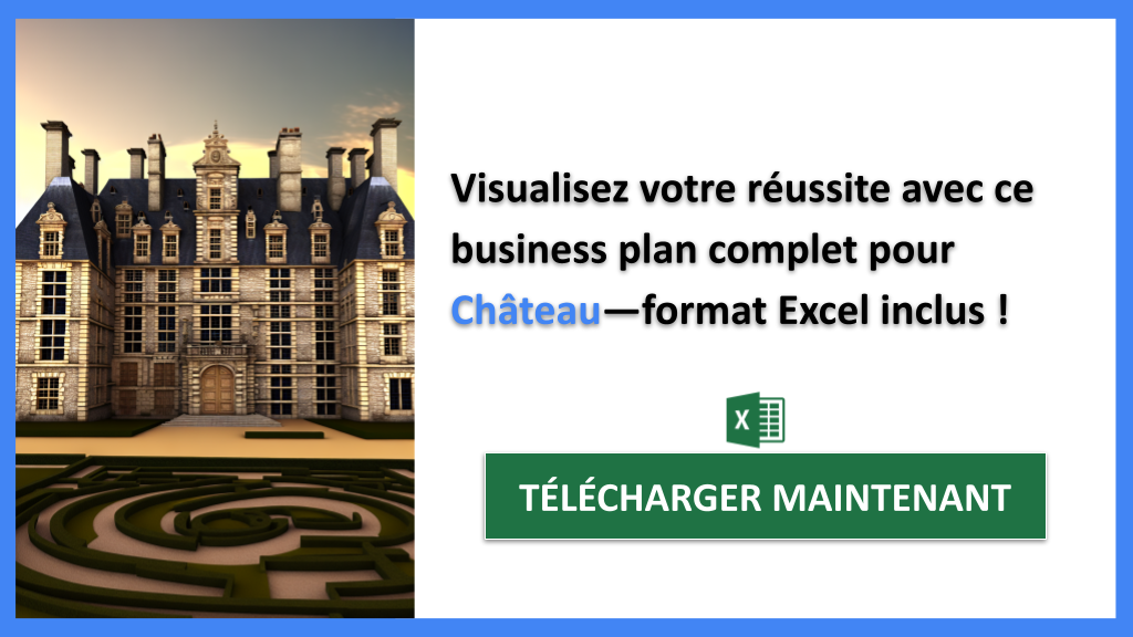 Exemple Business Plan pour Château - Château Business Plan Exemple- CTA3