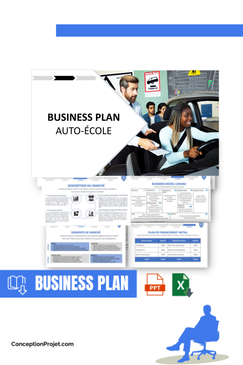 Business Plan pour Auto-École - Étude Juridique Auto-École