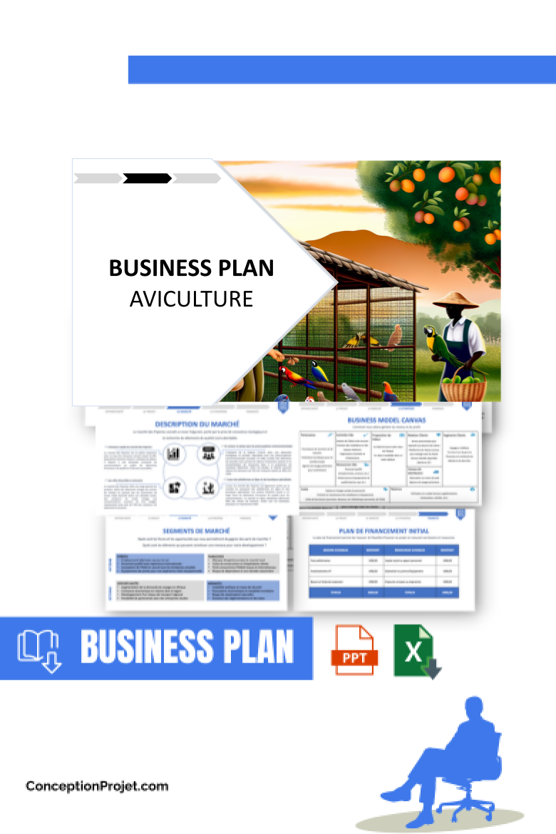Business Plan pour Aviculture - Aviculture Business Model Canvas