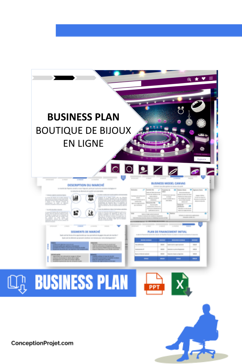 Business Plan pour Boutique de Bijoux en Ligne - Stratégies de Croissance Boutique de Bijoux en Ligne