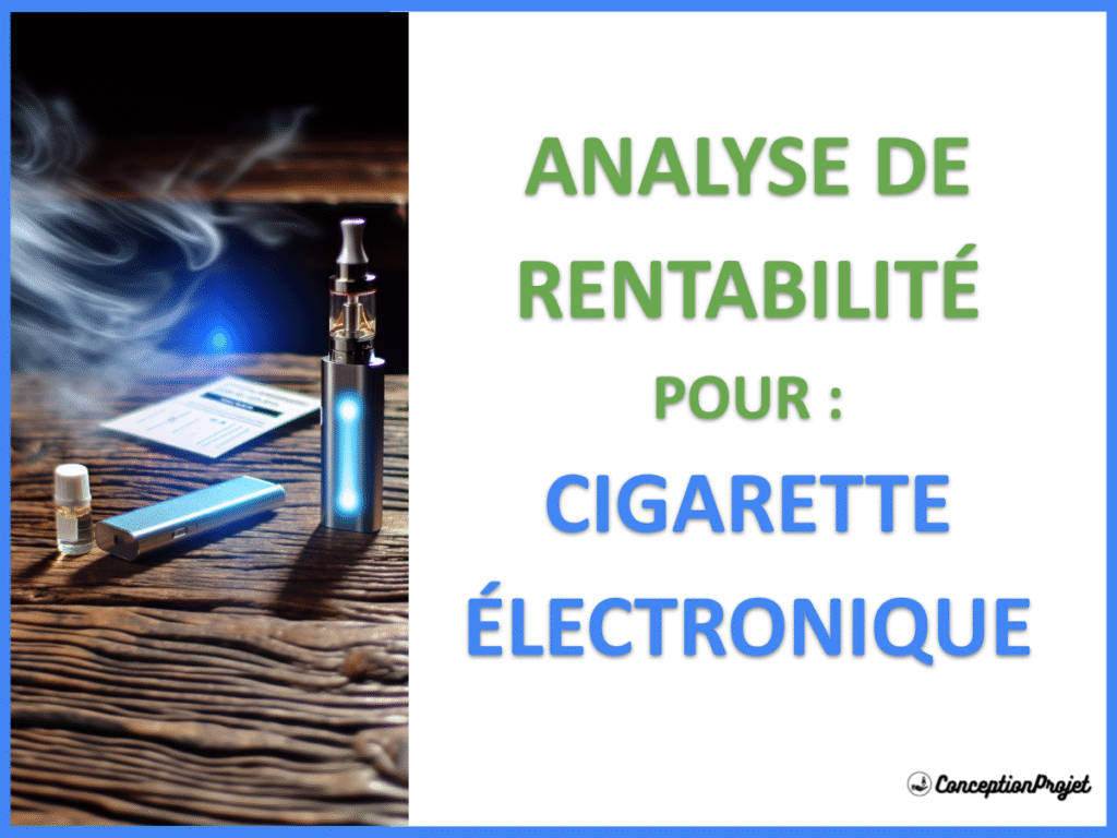 Cigarette Electronique Revenus Rentabilite Cover