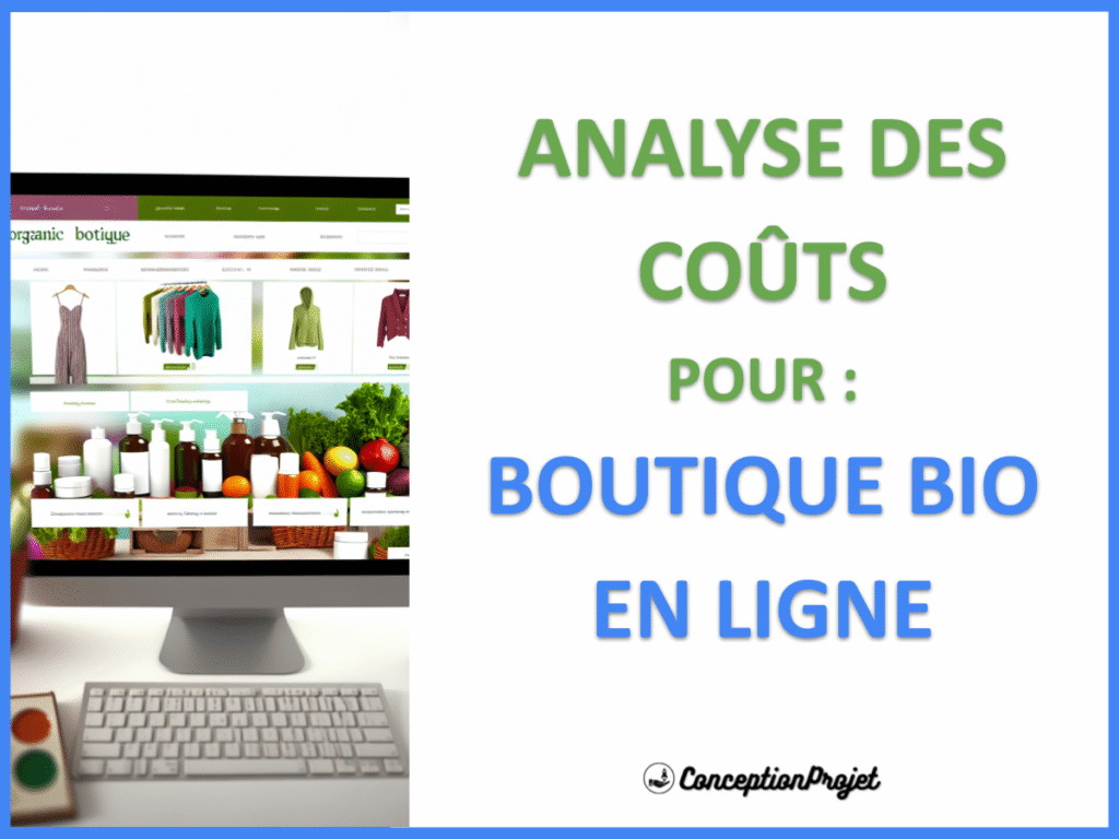 Cout de planification d une Boutique Bio en Ligne Cover