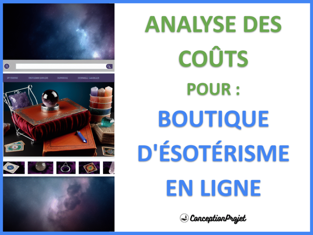 Cout de realisation d une Boutique d Esoterisme en Ligne Cover